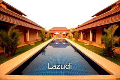 Houses for sale Thoeng Chiang Rai : 5 Bed 6 Bath 341 SQ.M Lanna Pool Villa