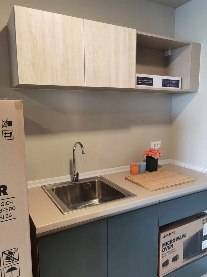 รูป ดีคอนโด พนา​ Studio ชั้น 7 ตึก B ขนาด 27 ตร.ม. เช่า 9,000 บาท/เดือน Ready to move in - รูปที่ 2/5