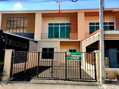 ทาวน์โฮม ลพบุรี : ทาวน์เฮ้าส์ สำหรับขาย - ดีลัง พัฒนานิคม ลพบุรี