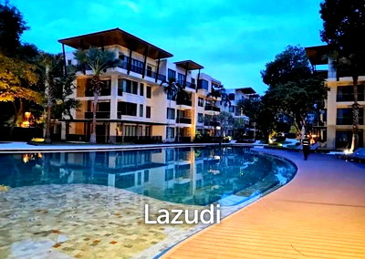 ขายคอนโด : คอนโด 49.6 ตร.ม. ชั้น 3 วิวสวนใกล้ทะเล หัวหิน หนองแก