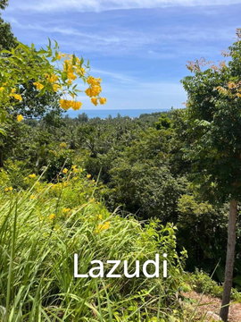Stunning 1084 m² Land with Sea View Overlooking Chaloklum Bay, Koh Phangan