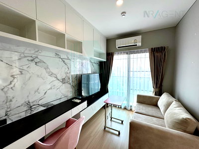 Condos for rent : For Rent Condo LUMPINI SUITE PHETCHABURI - MAKKASAN Building 1, Floor 23,1 bed room, Room size 28.00 sqm