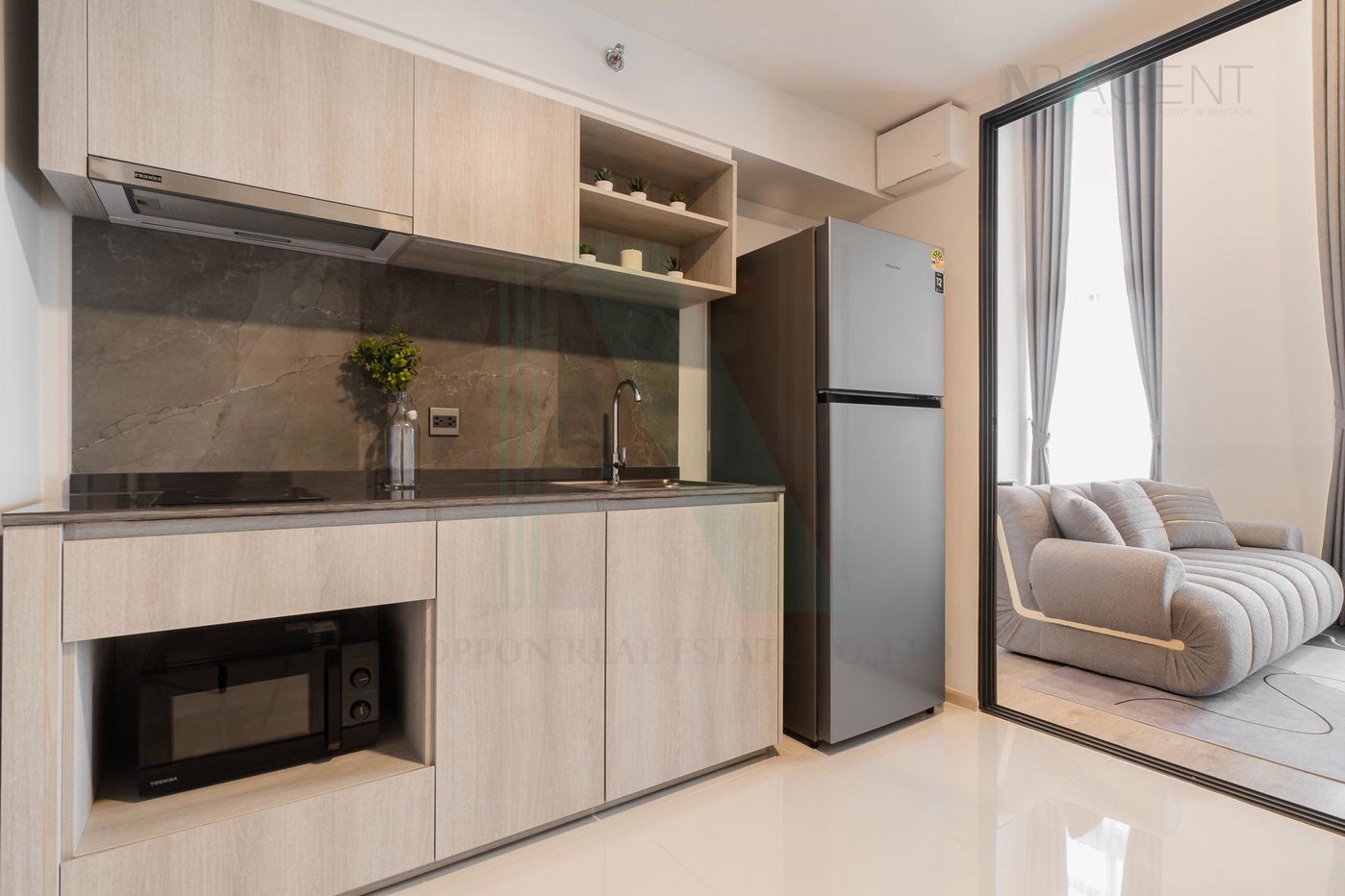 รูป ให้เช่าคอนโด เดอะทรี พัฒนาการ - เอกมัย อาคาร 1 ชั้น 27 Duplex ขนาด 40 ตรม ใกล้ ทางด่วนรามอินทรา-อาจณรงค์ - รูปที่ 5/8