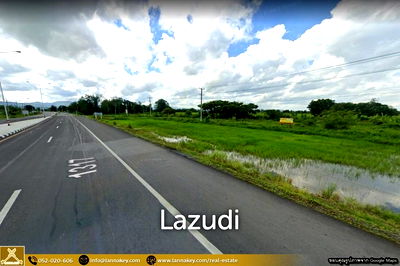 ที่ดิน ไปรษณีย์สันกำแพง : Land next to the main road, prime location