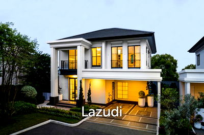 Houses for sale King Mongkut Institute of Technology Ladkrabang : 4 Bed 4 Bath 204 SQ.M Setthasiri Bangna - Suvarnabhumi