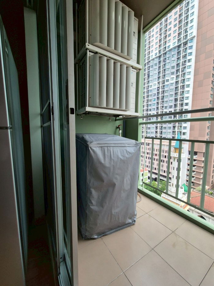 รูป ให้เช่าห้องแต่งพร้อม เฟอร์ครบ ห้องใหญ่ วิวดี ราคาถูก ใกล้ ARL และ MRT สถานีหัวหมาก - รูปที่ 11/13