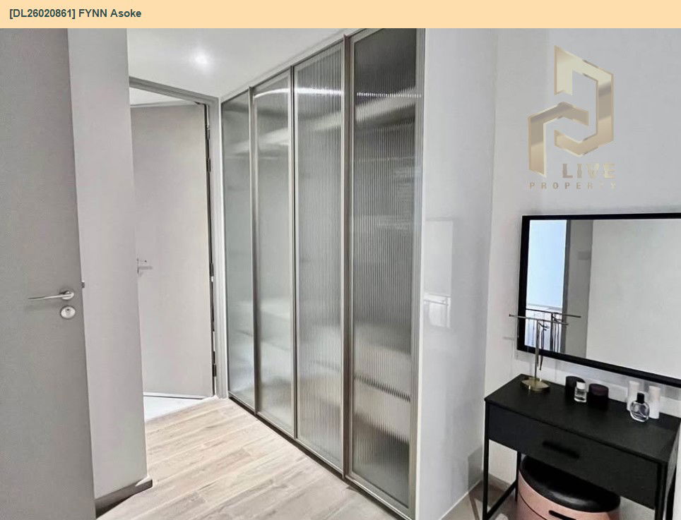 รูป DL26020861 ให้เช่าคอนโด ฟินน์ อโศก (FYNN Asoke) ใกล้ BTS อโศก พร้อมเข้าอยู่ โทรด่วน 0800343450 LineID @655ebbvc - รูปที่ 6/13