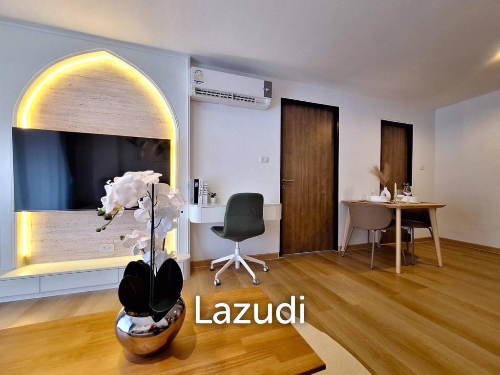 รูป คอนโด 45 ตร.ม. ชั้น 1 ใจกลางหัวหิน ห้องแต่งครบสวยทันสมัย - รูปที่ 3/8