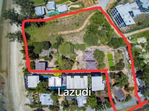 3 Rai Beachfront Land for Sale in Khao Tao
