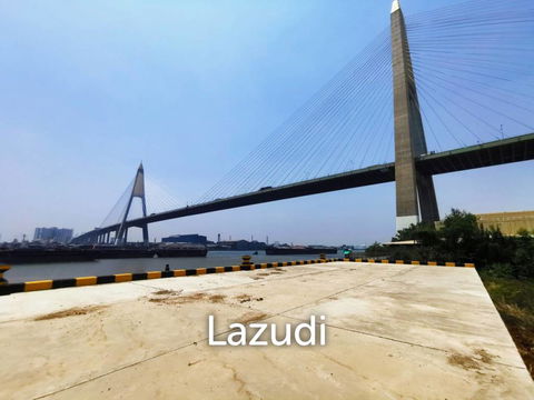Land 11-2-11.7 rai. , Chao Phraya River, Samut Prakan