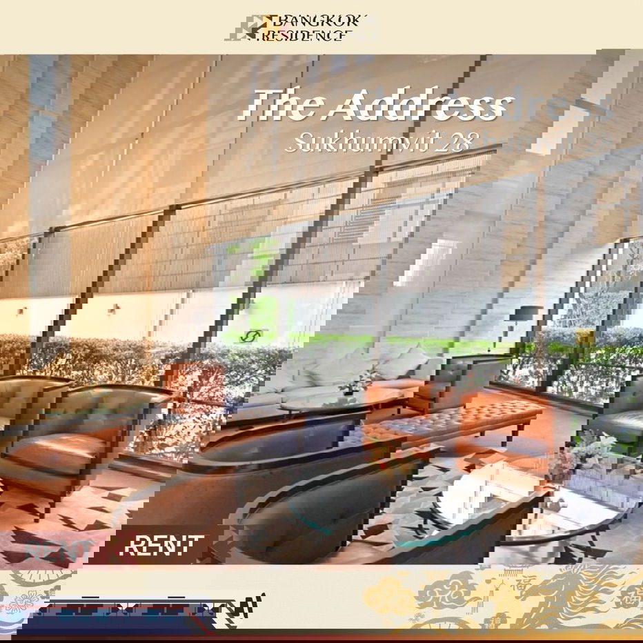 รูป The Address Sukhumvit 28 🎯 ราคาพิเศษ ห้องคุณภาพ ใกล้ BTS พร้อมพงษ์ - รูปที่ 1/9