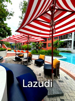 ขายคอนโด : CABANAS : Cozy 2 Bed condo at Takiab Beach