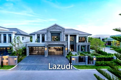 บ้านเดี่ยว สมุทรปราการ : Last Unit! 5 Bed 6 Bath 780 SQ.M Grand Bangkok Boulevard Sukhumvit - Srinakarin