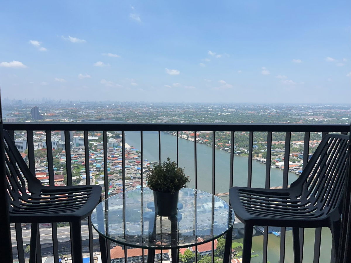 รูป 🟢ห้องสวย วิวแม่น้ำเจ้าพระยา!! พร้อมเข้าอยู่!! 🟢เดอะ โพลิแทน รีฟ ใกล้ MRT สะพานพระนั่งเกล้า สอบถาม📱ADD LINE @572aurac แอดมินตอบไว✨ - รูปที่ 7/10