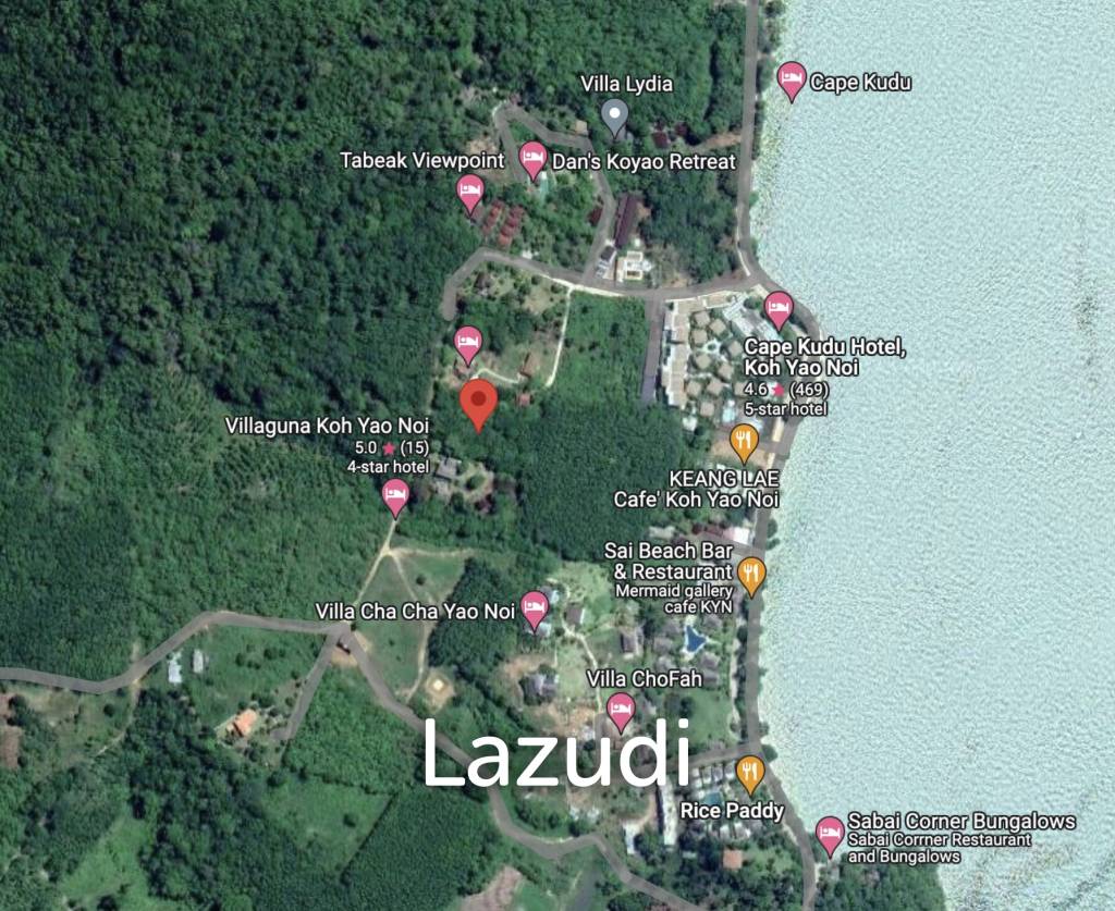 รูป Sea View 4578 SQ.M. Land For Sale In Kho Yao Noi  Phang-nga - รูปที่ 2/2