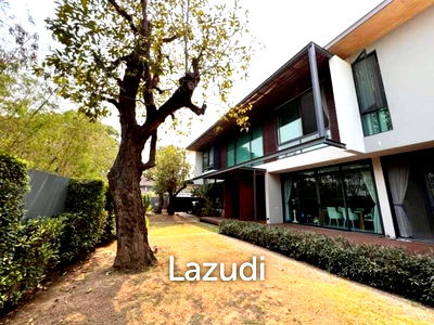 บ้านเดี่ยว เชียงใหม่ : ขายบ้าน 4 ห้องนอน สไตล์โมเดิร์นในหมู่บ้านวังตาล