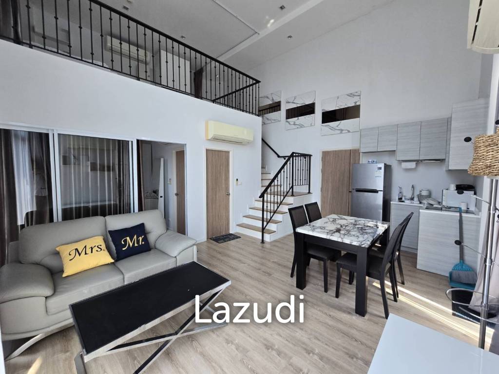 รูป Duplex 2 Bedroom 2 Bathroom Condo On the Highest Floor - รูปที่ 1/17