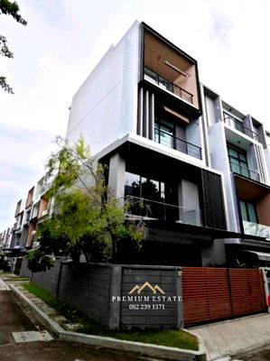 ทาวน์โฮม เขตสวนหลวง :  💥ขายทาวน์โฮมหรู 3.5 ชั้น (หลังมุม)  NIRVANA DEFINE RAMA 9 เงียบสงบเป็นส่วนตัว เดินทางสะดวก เพียง 10 นาทีจากทองหล่อ