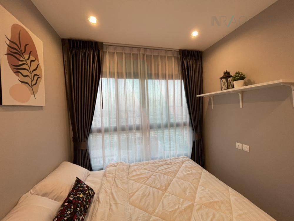 รูป 📌 ให้เช่าคอนโด เดอะ ทรี หัวหมาก อินเตอร์เชนจ์ อาคาร D ชั้น 16 1 ห้องนอน ขนาด 26.00 ตรม ใกล้ The Mall บางกะปิ - รูปที่ 7/8