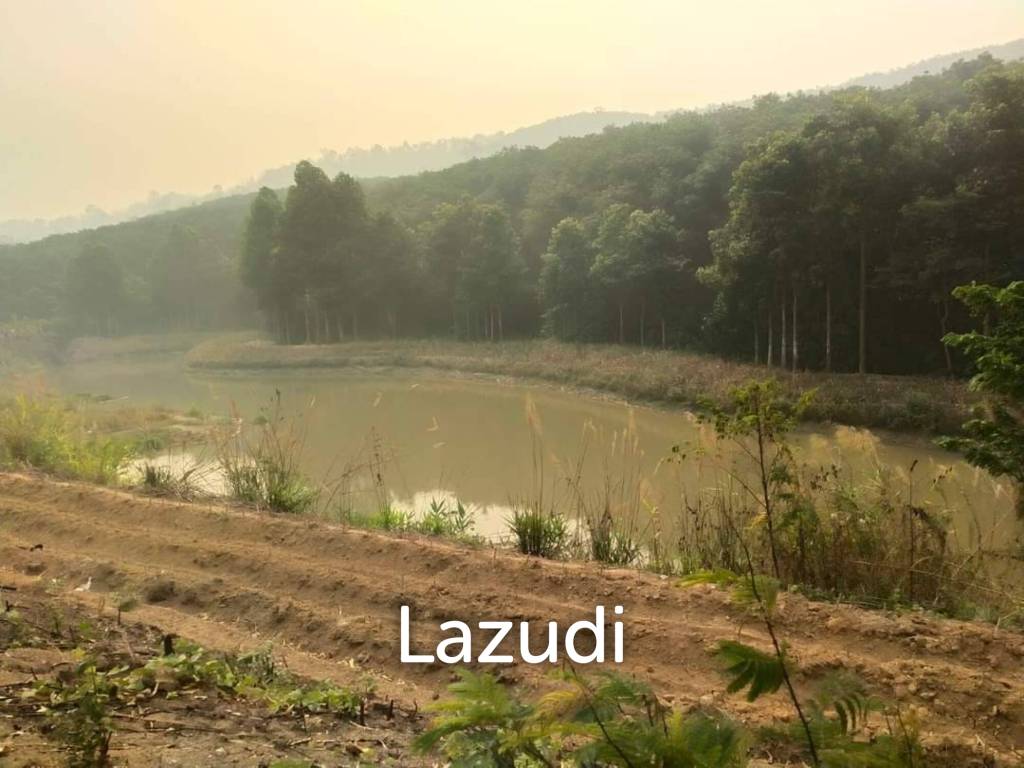 รูป ที่ดิน 92 ไร่ ติดถนนเชียงราย-เชียงใหม่ ที่เนิน วิวภูเขาสวย - รูปที่ 5/7