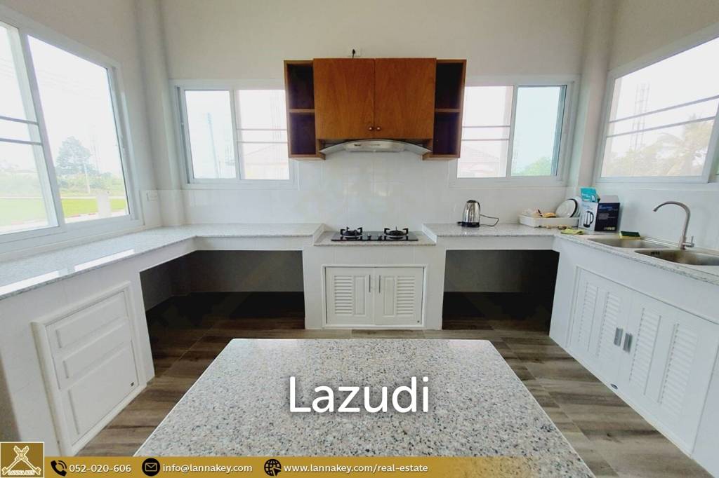 รูป บ้านใหม่ชั้นเดียว 3 ห้องนอนในบ้านดู่ เชียงราย - รูปที่ 26/35