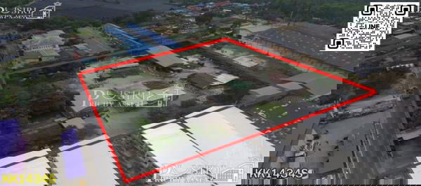 รูป ขายที่ดิน 7 ไร่ พร้อมพื้นที่ใช้สอย ลานคอนกรีตเต็มพื้นที่ มีโรงงาน โกดัง สำนักงาน อุปกรณ์และใบ รง.4 ครบถ้วน แถมติดถนน 2 ด้านในราคาที่เปล่า - KK1434S - รูปที่ 1/7