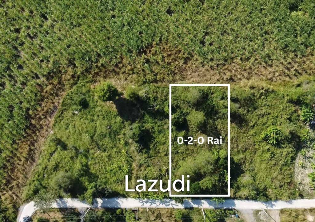 รูป ที่ดินเปล่า 200 ตรว ล้อมรอบด้วยธรรมชาติ ใน หินเหล็กไฟ หัวหิน - รูปที่ 6/7