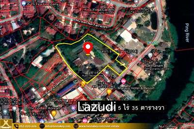 ที่ดิน วิทยาลัยพยาบาลบรมราชชนนีเชียงใหม่ : Land for sale, good location, next to the housing estate.