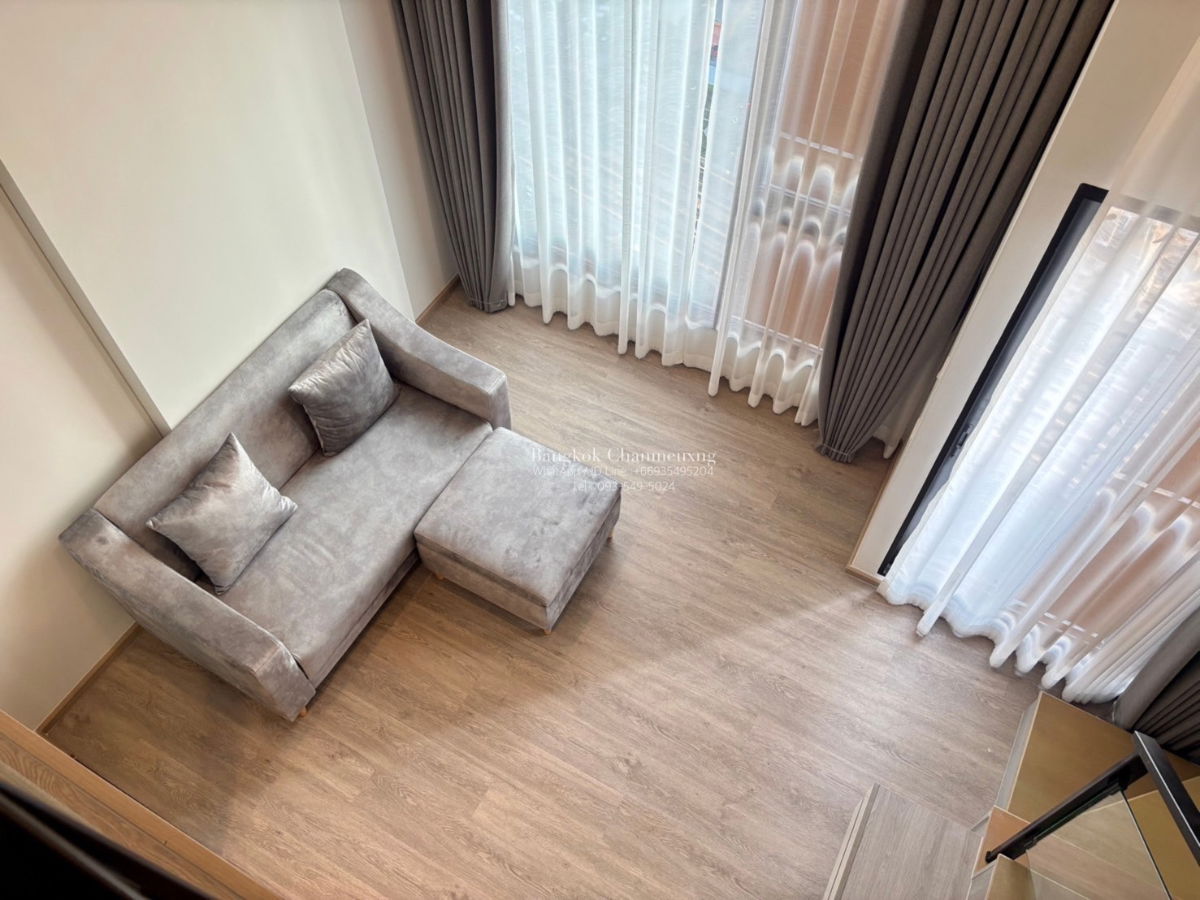 รูป FOR RENT ❗️ห้องใหม่แกะกล่อง 2ชั้น พร้อมอยู่ ✨ 🏢 Origin plug&play nonthaburi station 🚆 ใกล้รถไฟฟ้าสายสีม่วง MRTนนทบุรี1 - รูปที่ 3/10