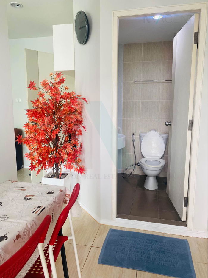 รูป 🔺 ให้เช่าคอนโด ลุมพินี วิลล์ อ่อนนุช 46 อาคาร C1 ชั้น 7 1 ห้องนอน ขนาด 26.00 ตรม ใกล้ Seacon Square - รูปที่ 7/8