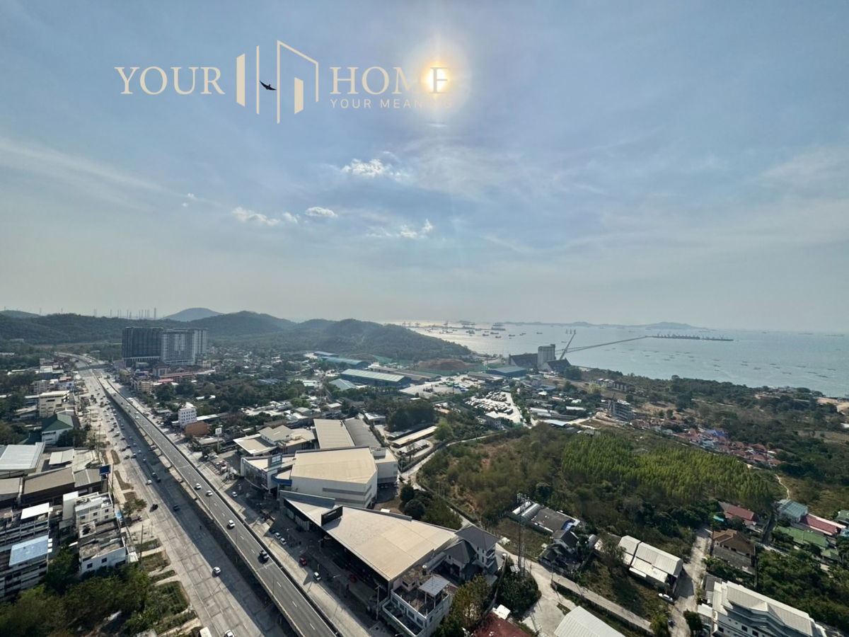 รูป Penthouse วิวทะเลสุดหรู KnightsBridge ศรีราชา – 3 ห้องนอน 3 ห้องน้ำ ห้องใหญ่ 122 ตร.ม. - รูปที่ 8/21