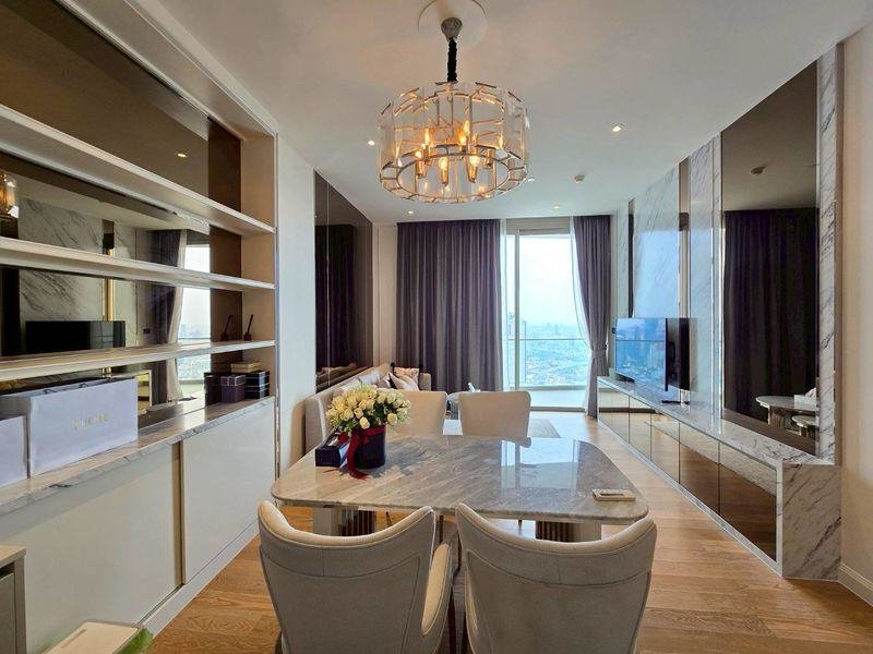รูป LTHC14530 – Condo for Rent | Magnolias Waterfront Residences | 95 sqm | 2 Beds 2 Bath | Near BTS Charoen Nakhon | 120K/Month  - รูปที่ 7/9