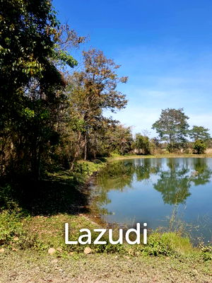 ที่ดิน เชียงราย : ขายที่ดินเกือบ 2 ไร่ วิวติดสระน้ำ ใน อ.พาน