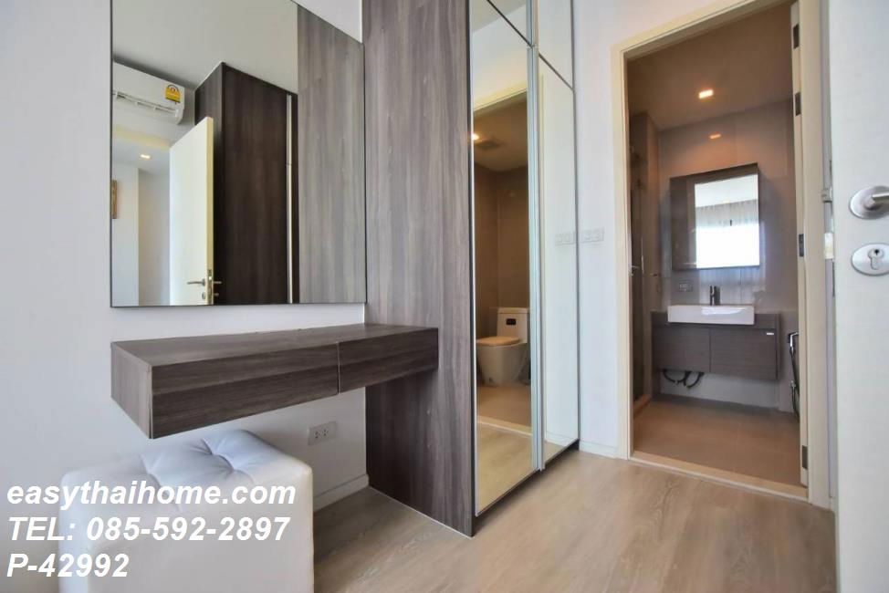 รูป P-42992 วิวเมืองสวย! ควินน์ รัชดา 1 นอน 19,000 บาท ใกล้ MRT สุทธิสาร | Line Id @easythaihome | 085-592-2897 - รูปที่ 8/11