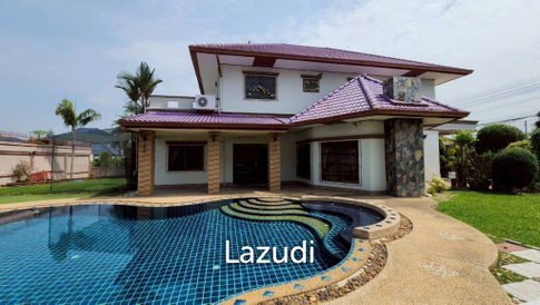 บ้านเดี่ยวหรู 700 ตร.ม. พร้อมสระว่ายน้ำส่วนตัว ย่านหนองปรือ พัทยา