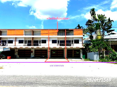 อาคารพาณิชย์ สะเดา สงขลา : อาคารพาณิชย์ สำหรับขาย - ท่าโพธิ์ สะเดา สงขลา