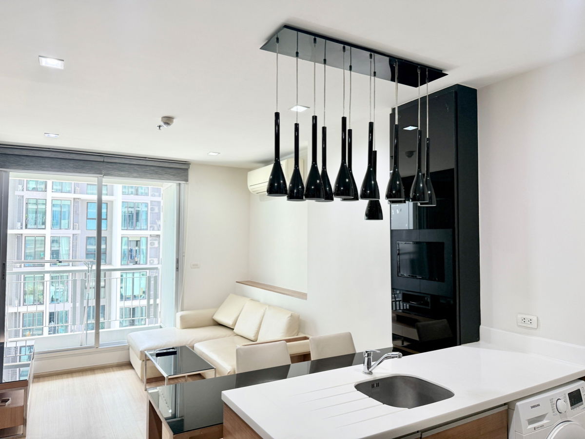 picture Ready to move in❗️𝐑𝐡𝐲𝐭𝐡𝐦 𝐑𝐚𝐭𝐜𝐡𝐚𝐝𝐚-𝐇𝐮𝐚𝐢𝐤𝐡𝐰𝐚𝐧𝐠  1 Bedroom 1 Bathroom Size 46 Sq.m. Near MRT-Huaikhwang  - 3/17