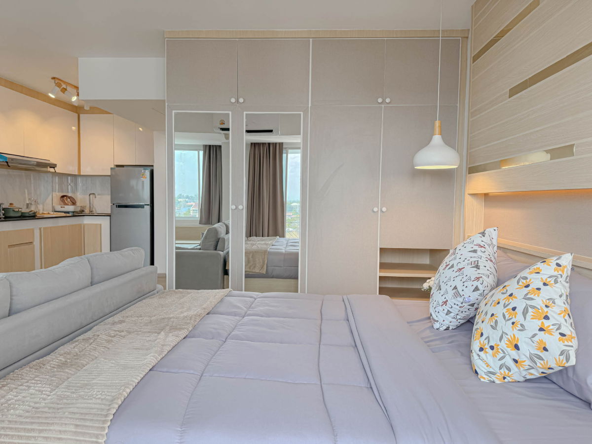 รูป กาแลทอง ทาวเวอร์ ช้างคลาน ห้องใหญ่ ตกแต่งสวย เฟอร์ฯจัดเต็ม - รูปที่ 5/16