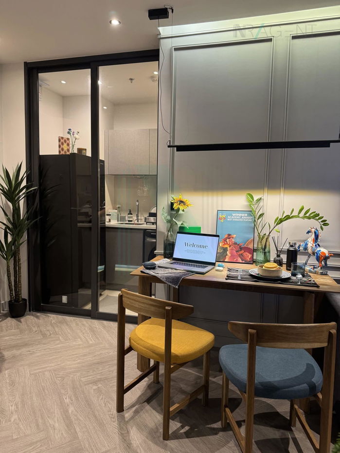 รูป 🎉 ให้เช่าคอนโด ไลฟ์ อโศก ไฮป์ อาคาร 1 ชั้น 15 1 BED PLUS ขนาด 35.00 ตรม ใกล้ Fortune Town - รูปที่ 6/8