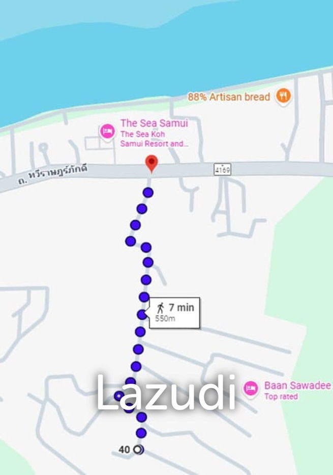 รูป Sea View Land Plots for Sale in Ban Tai, Koh Samui - รูปที่ 8/9