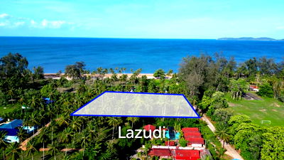 Land for sale Map ammarit Hospital : Land for Sale near the Beach at Bangsaphan Noi