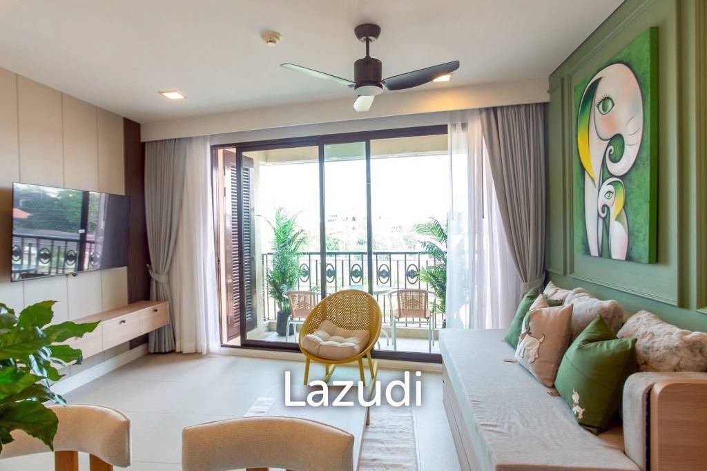 รูป คอนโดริมทะเลขนาด 54.66 ตร.ม. 1 ห้องนอน 1ห้องน้ำ หัวหิน - รูปที่ 3/30