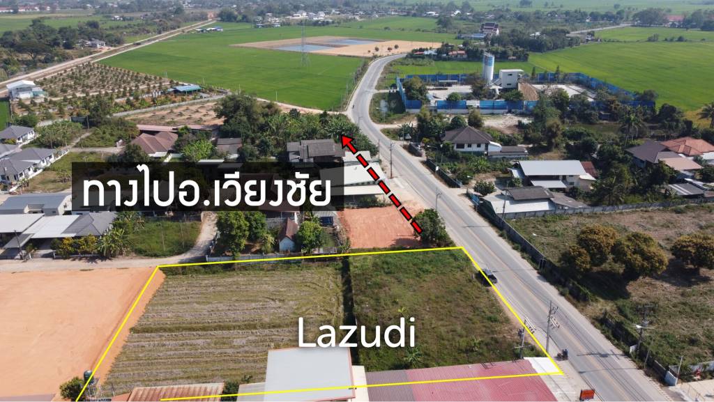 รูป ขายที่ดิน 1 ไร่ 2 งานติดถนนหลักสำหรับทำธุรกิจหรือสร้างบ้าน - รูปที่ 5/17