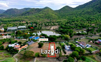 Land for sale ม.ศิลปากรวิทยาเขตสารสนเทศเพชรบุรี : Unique Prime Land, Adjacent to Palm Hills Golf Course