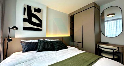 Condos for rent : 🔺 For Rent Condo CHATEAU IN TOWN PHAHOLYOTHIN 11 Building 1, Floor 7,2 bed room, Room size 44 sqm