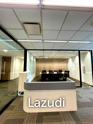 Office for rent สะพานควาย : 218 sqm fully furnished office in Tipco Tower Phaya Thai Bangkok