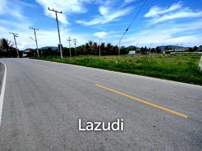 ที่ดิน หินเหล็กไฟ ประจวบคีรีขันธ์ : ที่ดินติดถนน 1-0-30  ไร่ ในหินเหล็กไฟ หัวหิน ใกล้แบล็คเมาท์เท่น กอล์ฟ คลับ