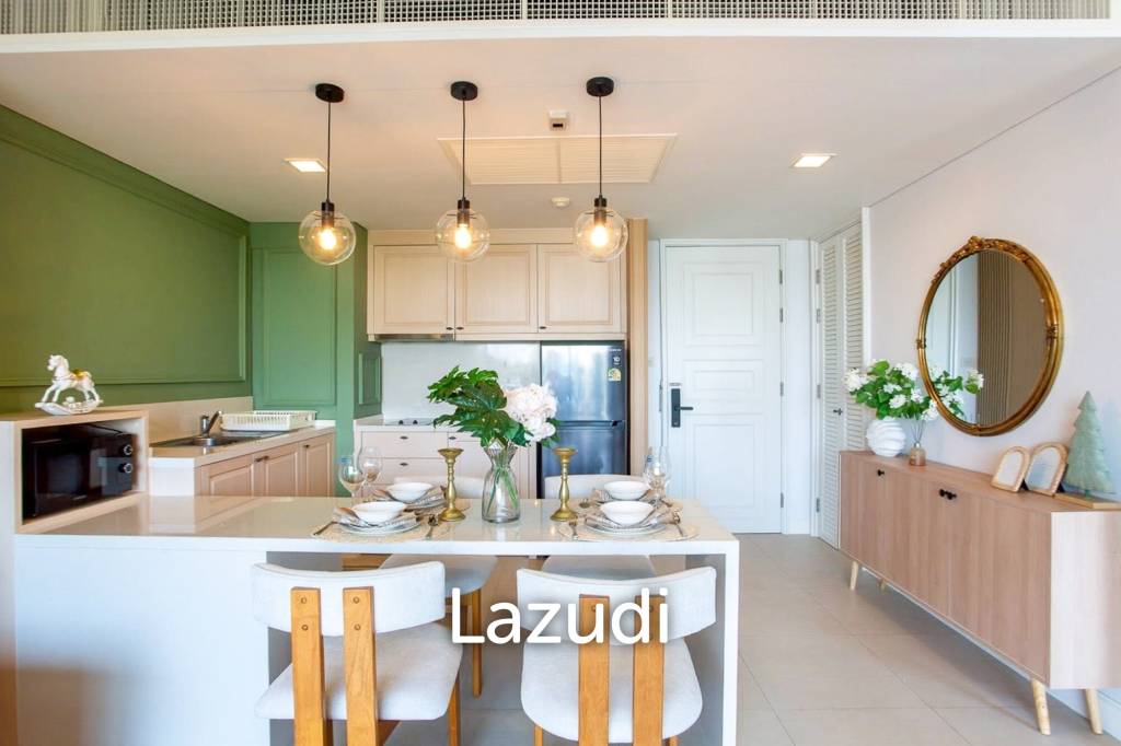 รูป คอนโดริมทะเลขนาด 54.66 ตร.ม. 1 ห้องนอน 1ห้องน้ำ หัวหิน - รูปที่ 12/30