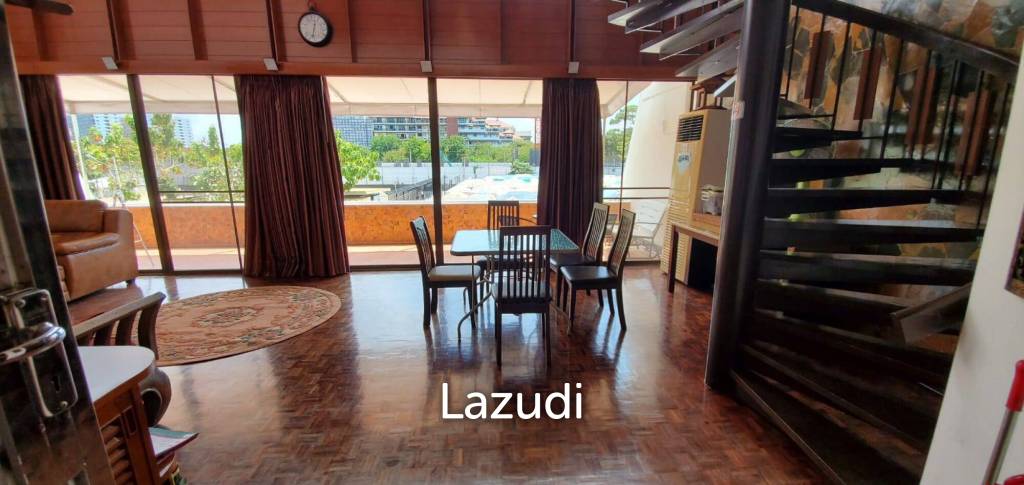 รูป คอนโด 2 ชั้น 130 ตร.ม. ใจกลางหนองปรือ พัทยา ตกแต่งพร้อมอยู่ - รูปที่ 4/17