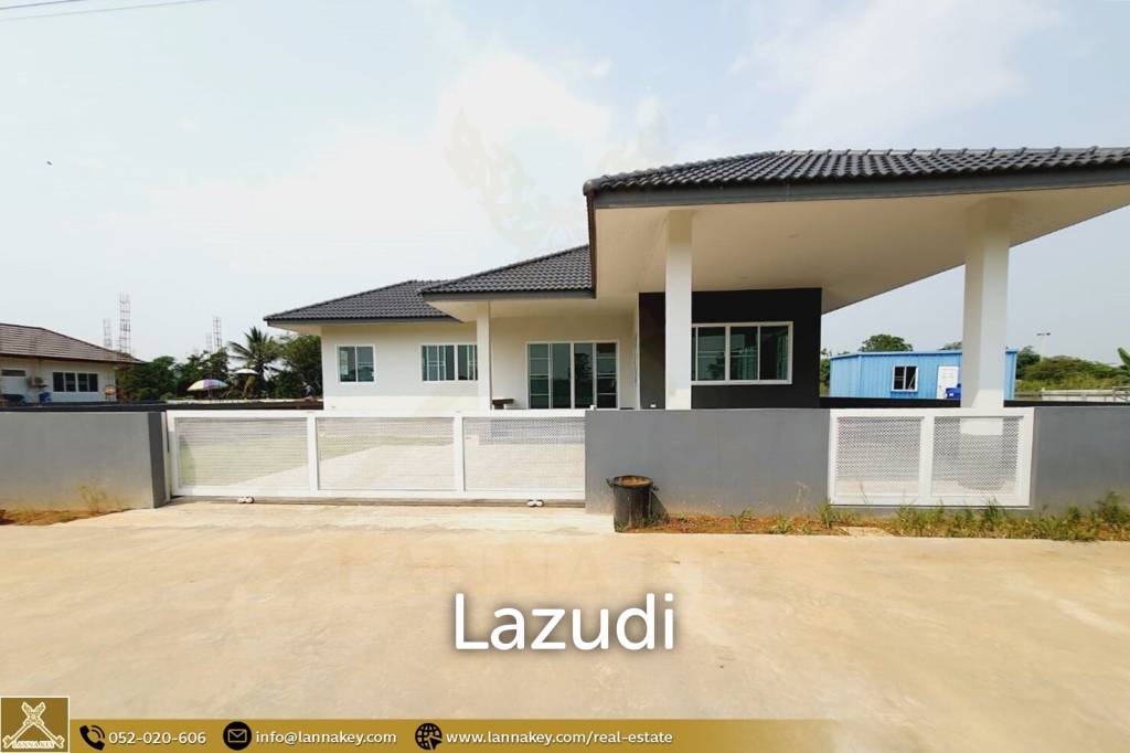 รูป บ้านใหม่ชั้นเดียว 3 ห้องนอนในบ้านดู่ เชียงราย - รูปที่ 5/35